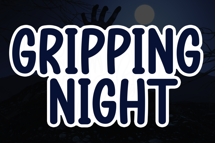 Gripping Night Font