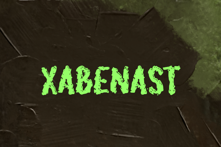 Preview of x  Xabenast Font