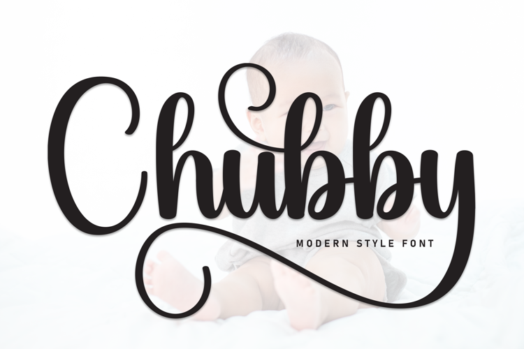 Preview of Chubby Font