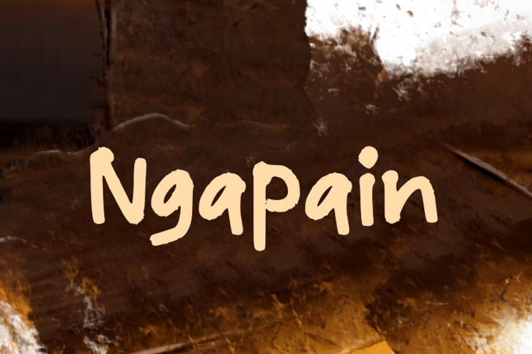 n Ngapain Font