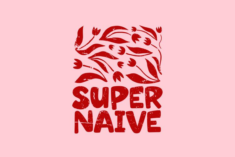 Preview of Super Naive Font