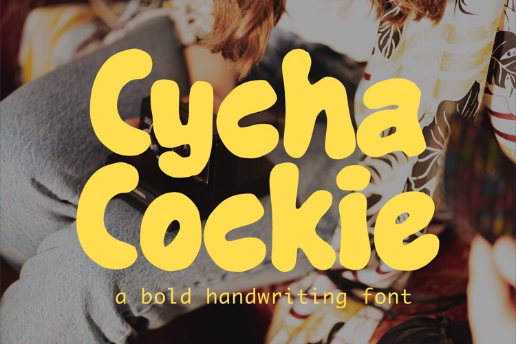 Preview of Cycha Cockie Font
