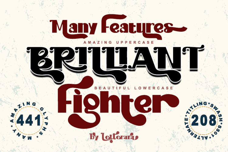Brilliant Fighter - Personal us Font