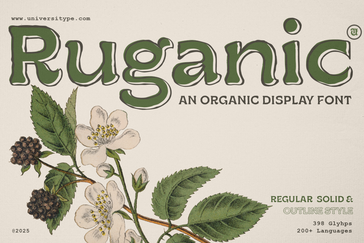 UT Ruganic Solid Font