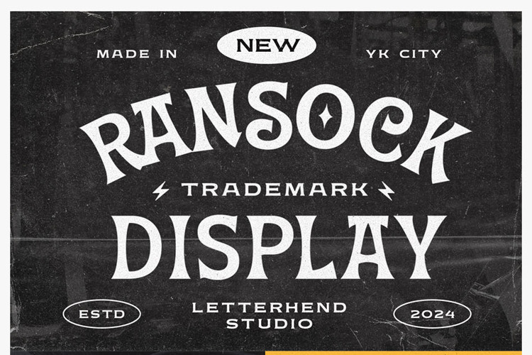 Ransock Font