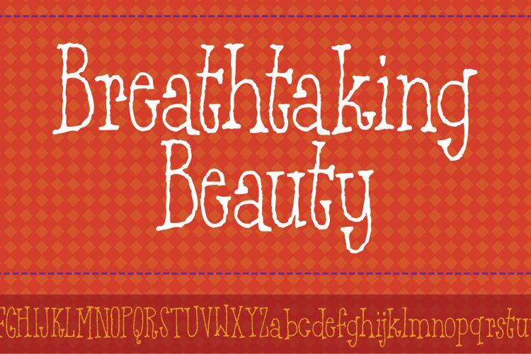 Breathtaking Beauty DEMO Font