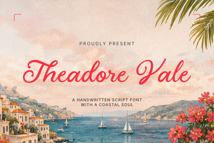 Preview of Theadore Vale Font