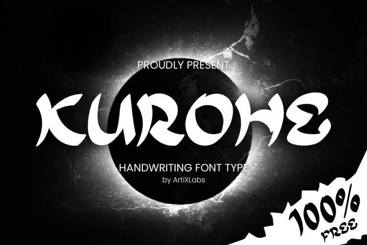 Preview of Kurohe Font
