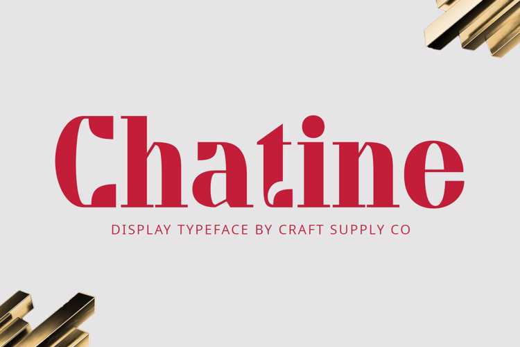 Chatine Font