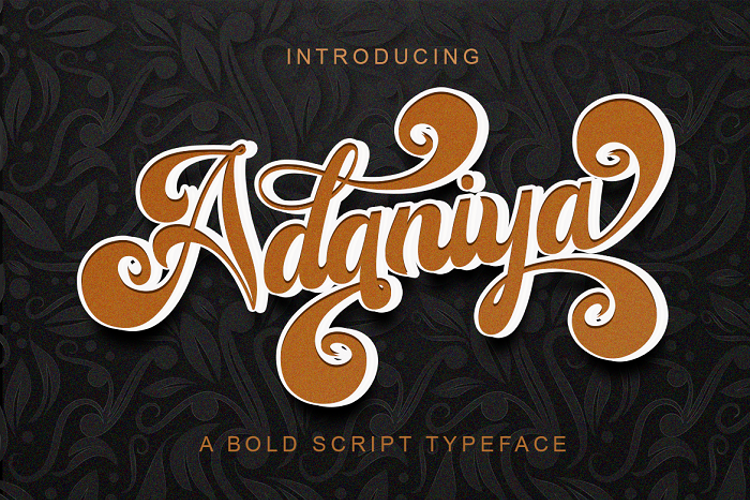 Adaniya Font