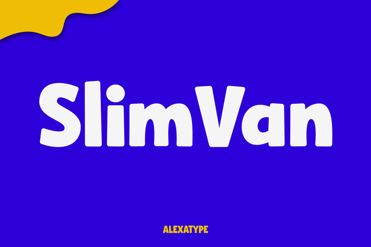 Slim Van Font