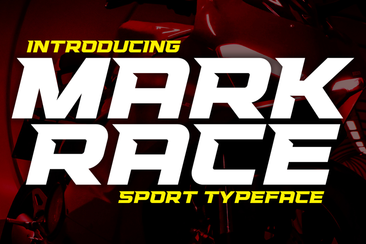 Racing Mark Race Font