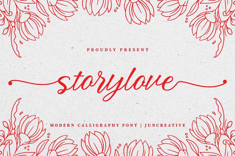Storylove - Font