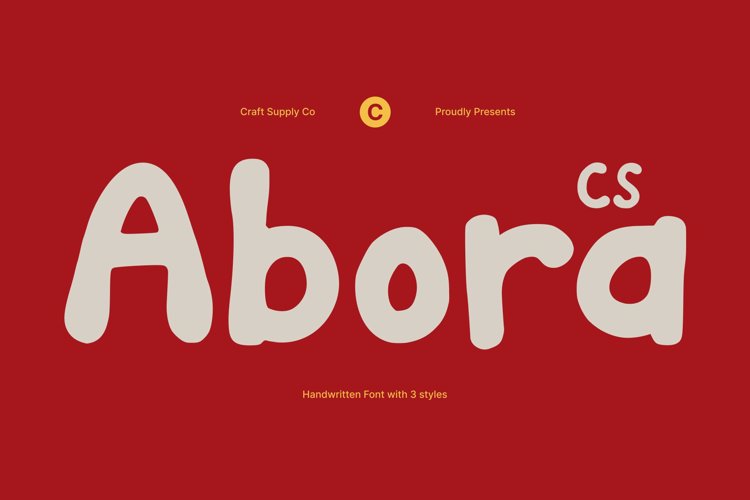 Preview of CS Abora Font