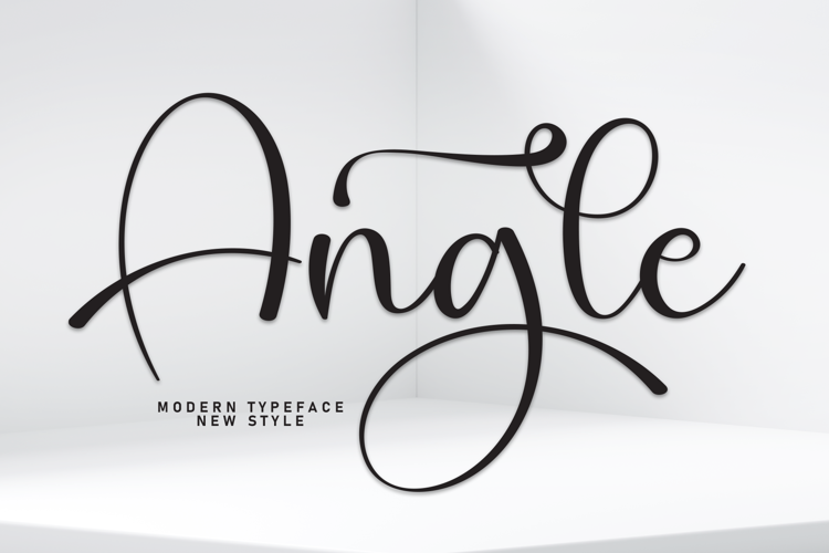 Preview of Angle Font