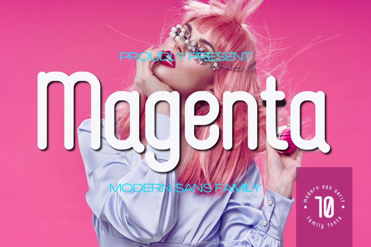 Preview of Magenta Font
