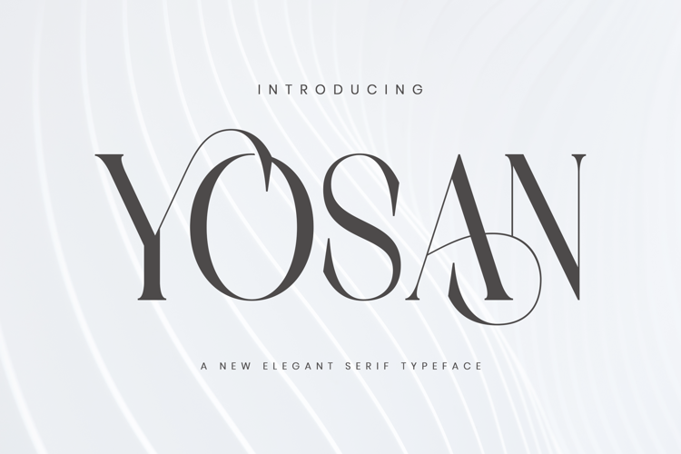 Preview of Yosan Font