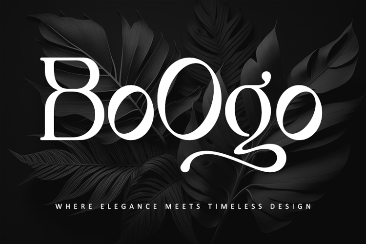 Boogo Font