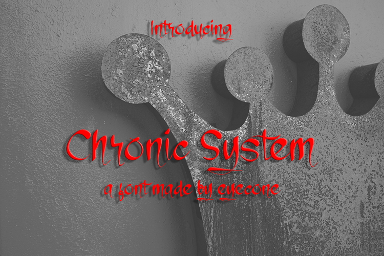 Chronic System Font