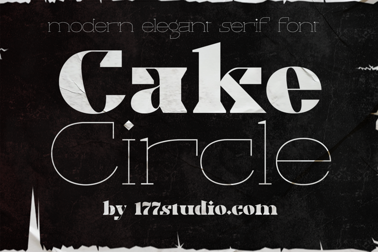 Circle Thin Font