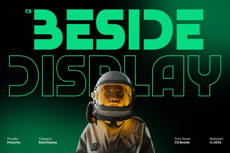 Preview of CS Beside Font