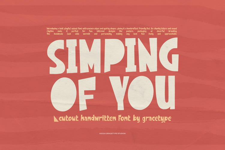 Simping of You Font