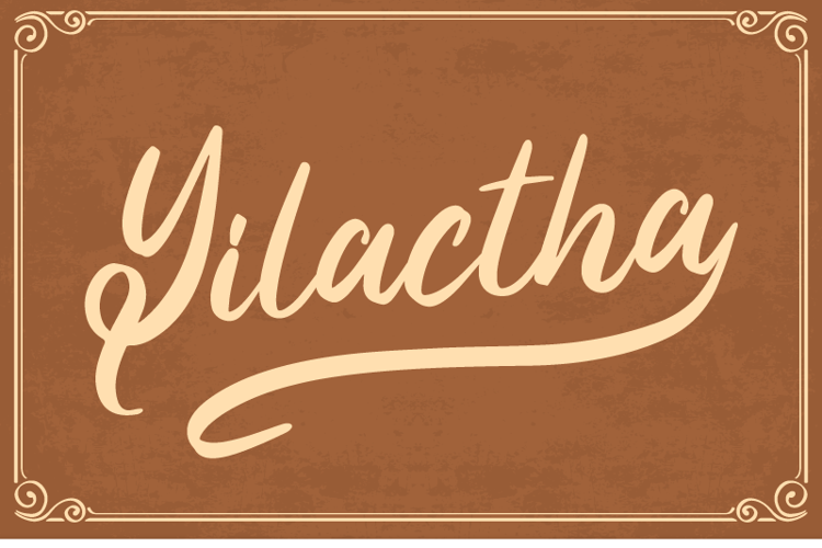 Yilactha Font