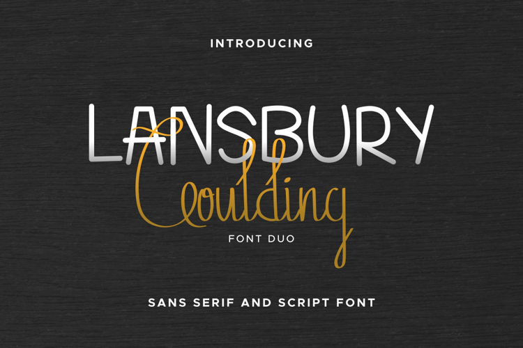 Lansbury G Font