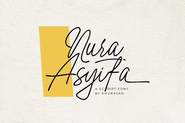 Nura Asyifa Font