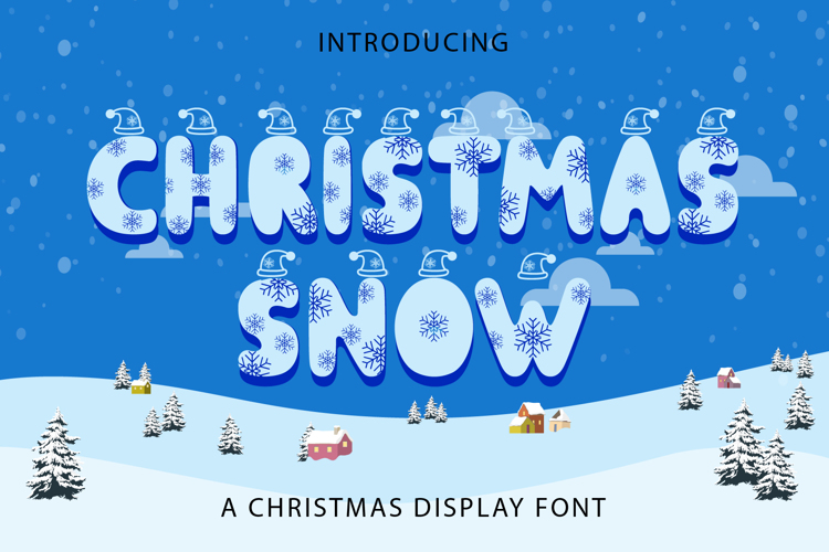 Christmas Snow Font