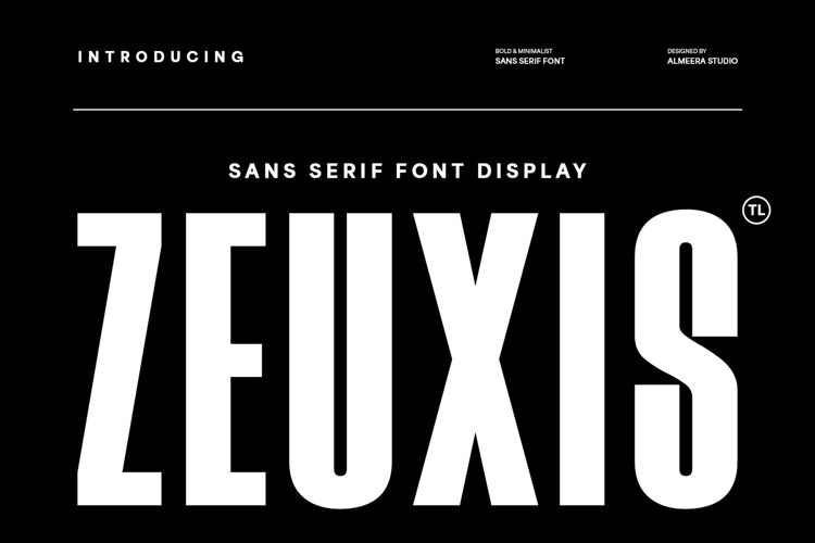 Preview of Zeuxis Font