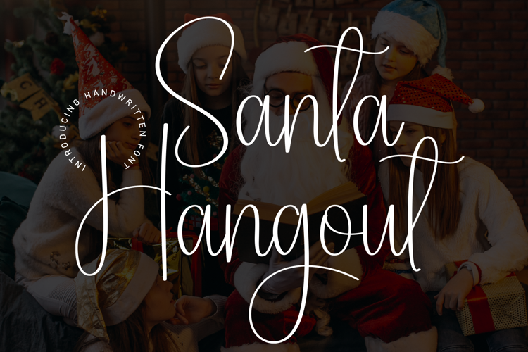 Preview of Santa Hangout Font