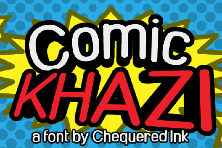 Comic Khazi Font