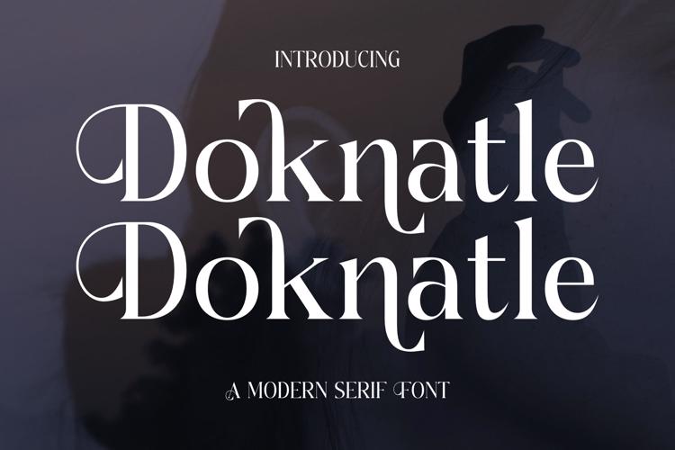 Doknatle Font