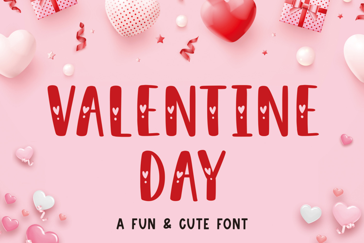 Preview of VALENTINE DAY Font