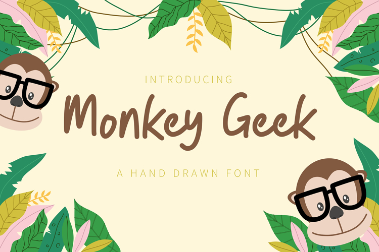Monkey Geek Font