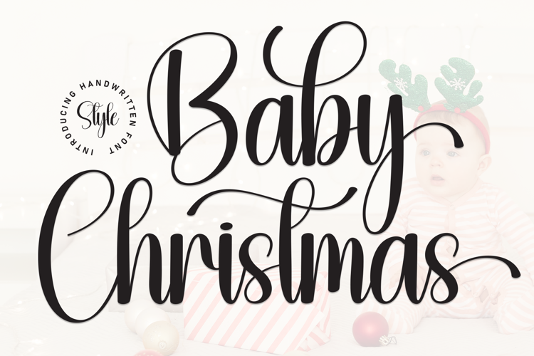 Preview of Baby Christmas Font