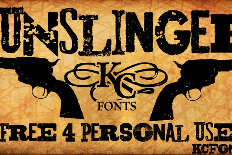 Gunslinger Font