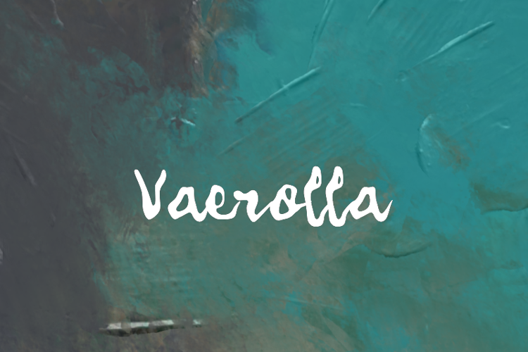 Preview of v Vaerolla Font