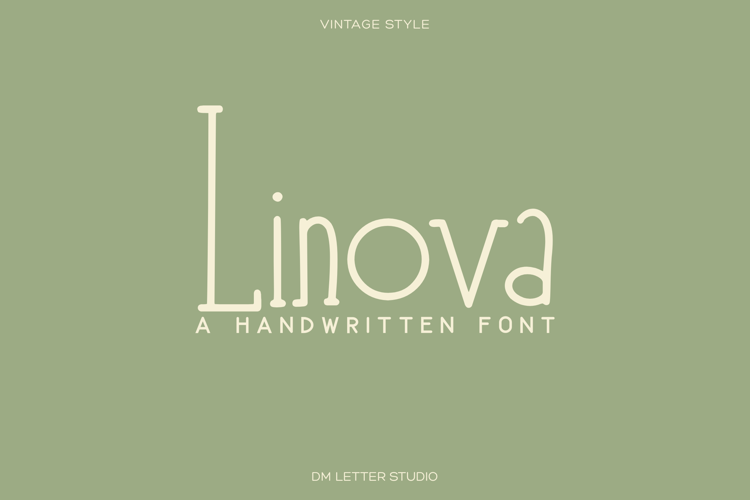 Preview of Linova Font