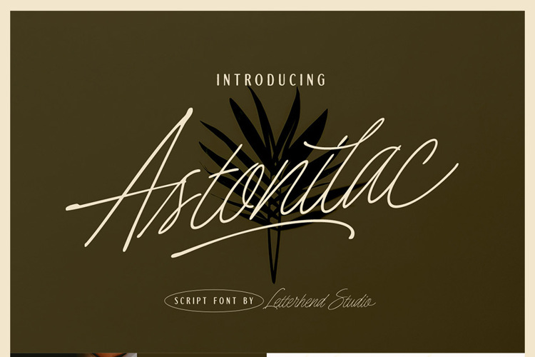 Preview of Astonilac Font