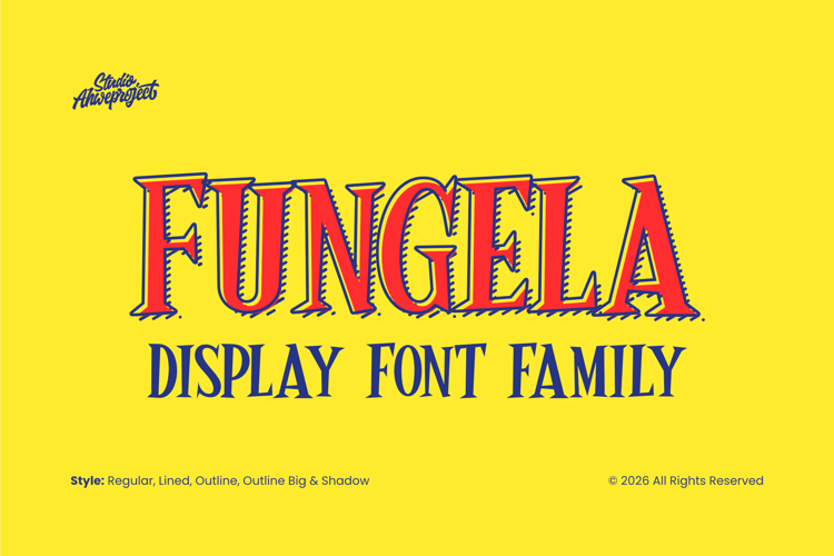 Preview of Fungela Font