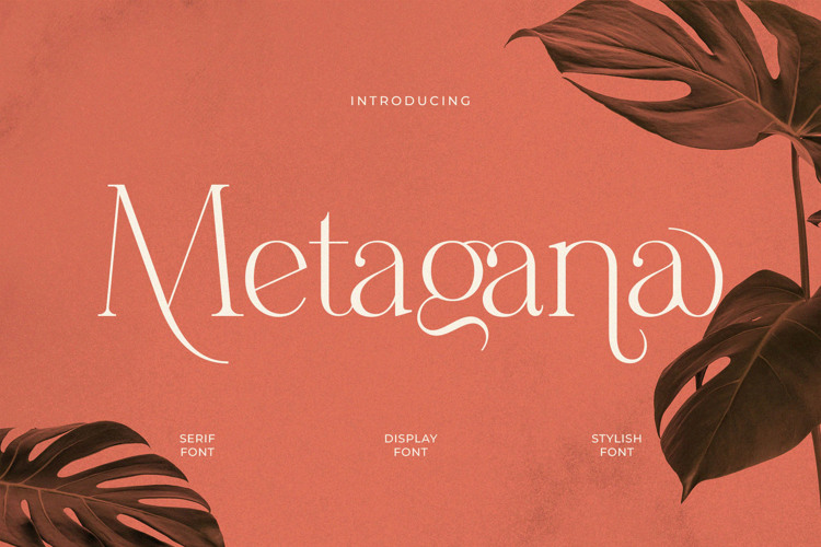Preview of Metagana Font
