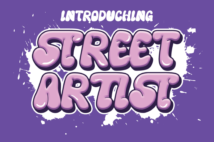 Preview of Street Artist Font