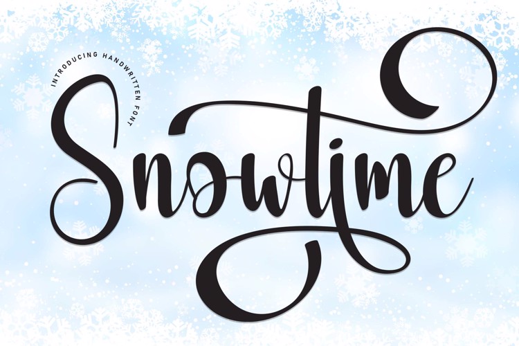 Snowtime Font