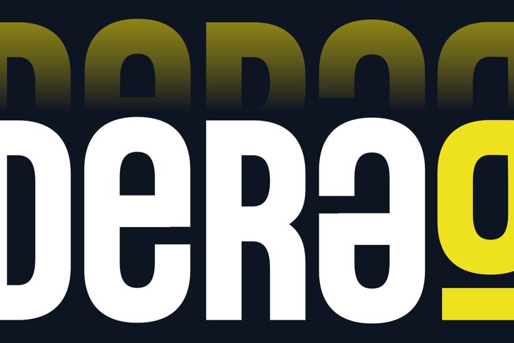 Preview of Derag - Font