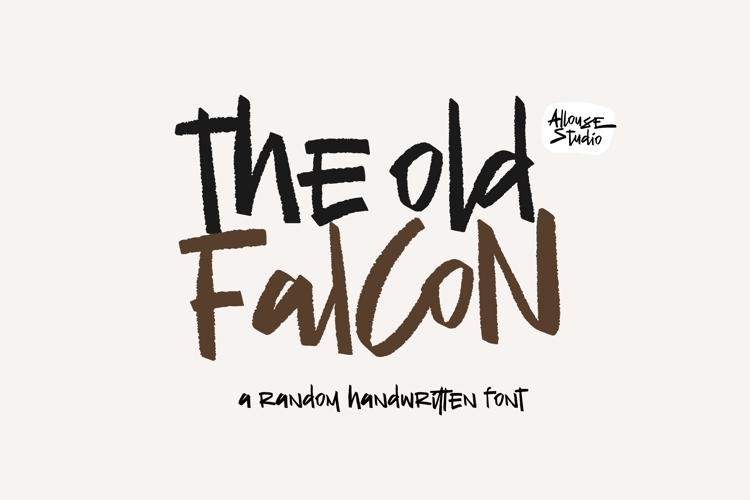 The Old Falcons Font