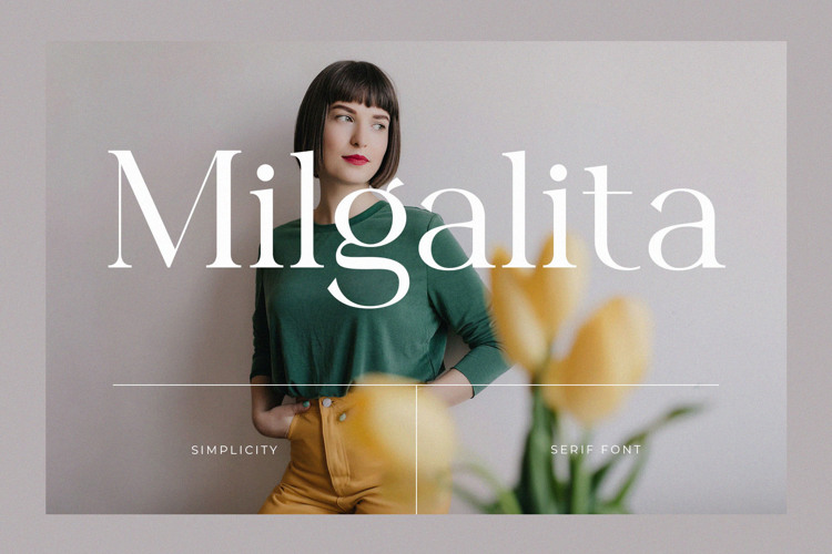 Preview of Milgalita Font