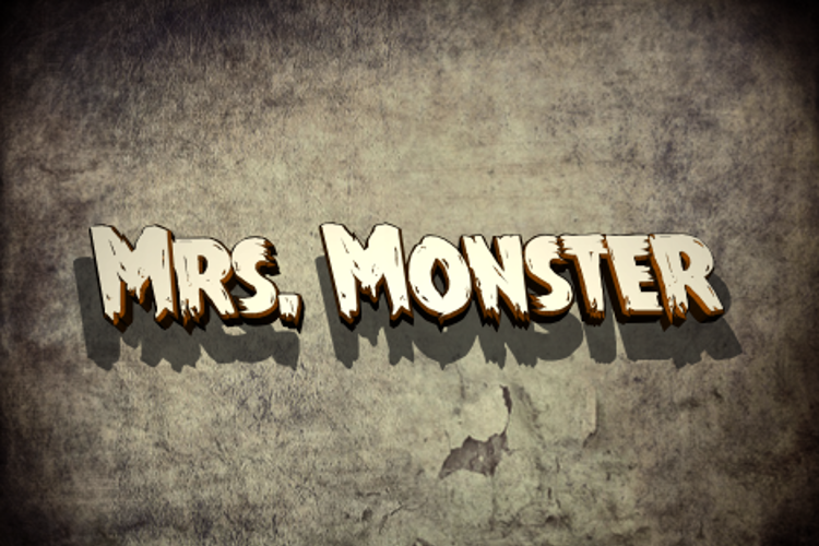 Mrs. Monster Font