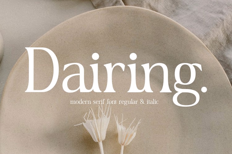 Dairing Font